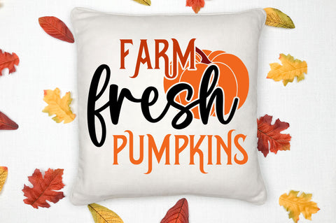 Farm fresh pumpkins svg design SVG Regulrcrative 