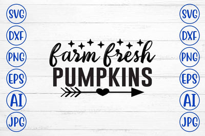 Farm Fresh Pumpkins SVG SVG Syaman 