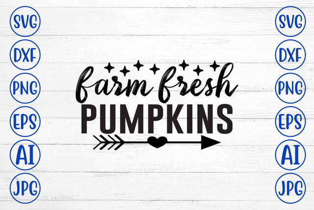 Farm Fresh Pumpkins SVG SVG Syaman 