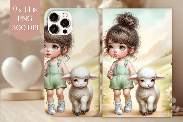 Farm Girl Phone Case PNG Sublimation BijouBay 