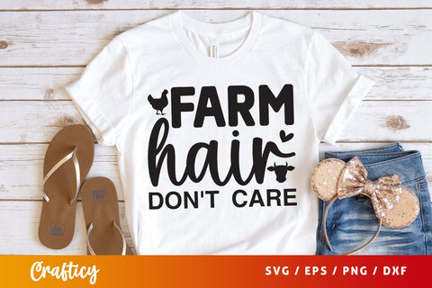 Farm hair dont care SVG Design SVG Designangry 