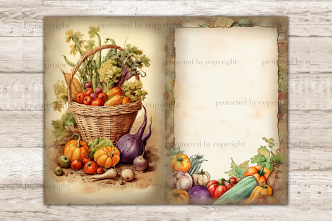 Farm Junk Journal Pages | Countryside Printable SVG GlamArtZhanna 