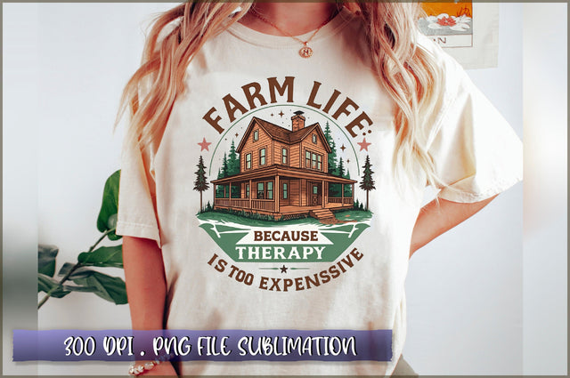 Farm life because therapy is too expensive Sublimation Sublimation Shetara Begum 