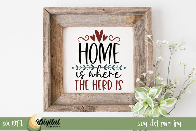 Farm Quote SVG Cut file. Farmhouse Quote SVG SVG Evgenyia Guschina 