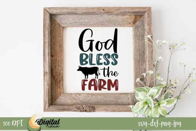 Farm Quote SVG Cut file. Farmhouse Quote SVG SVG Evgenyia Guschina 