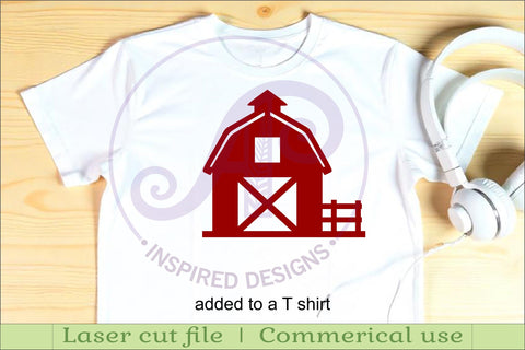 farm silhouette laser cut outs SVG APInspireddesigns 