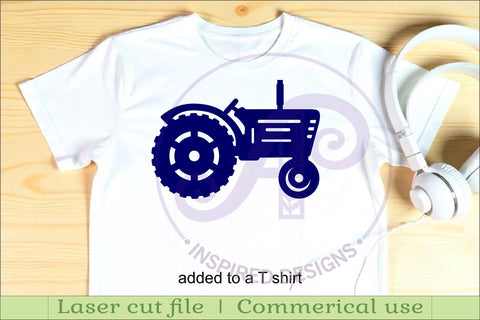 Farm vehicles silhouette laser cut outs SVG APInspireddesigns 