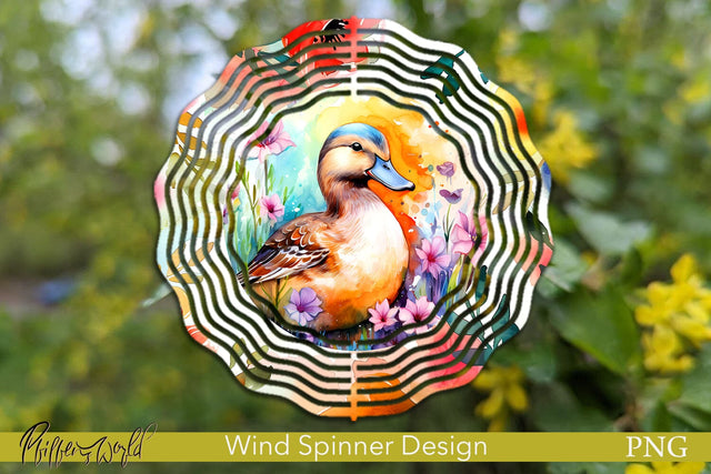 Farm Wind Spinner | Duck Sublimation Pfiffen's World 
