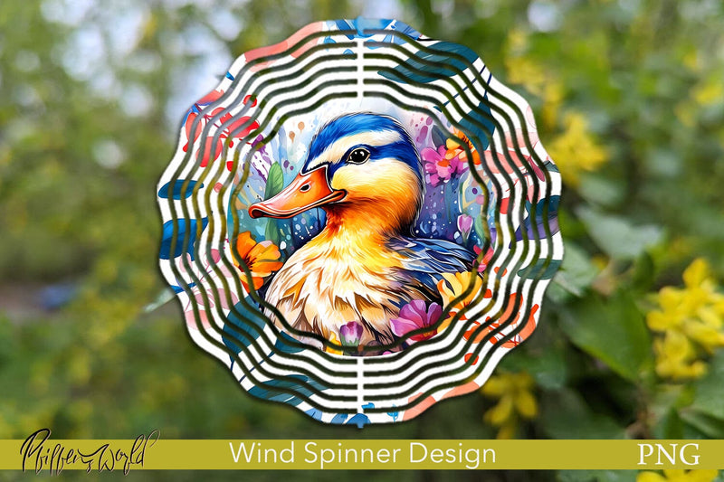 Farm Wind Spinner | Duck Sublimation Pfiffen's World 