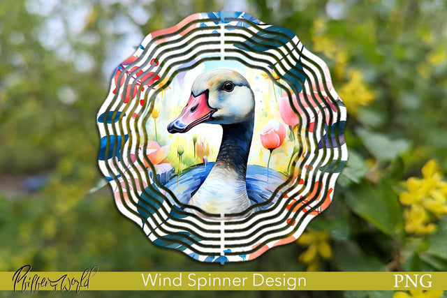 Farm Wind Spinner | Goose Sublimation Pfiffen's World 