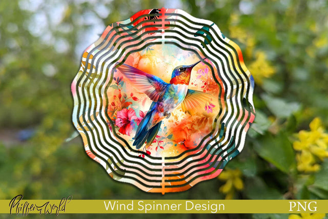 Farm Wind Spinner | Hummingbird Sublimation Pfiffen's World 