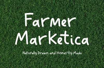 Farmer Marketica - Handwriting Font Font Yuby 