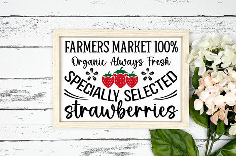 Farmers market 100 organic svg design SVG Regulrcrative 