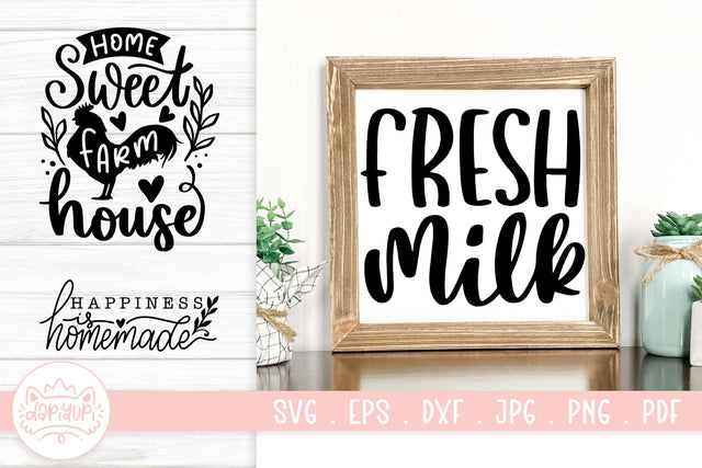 Farmhouse And Kitchen SVG Cut File SVG dapiyupi store 