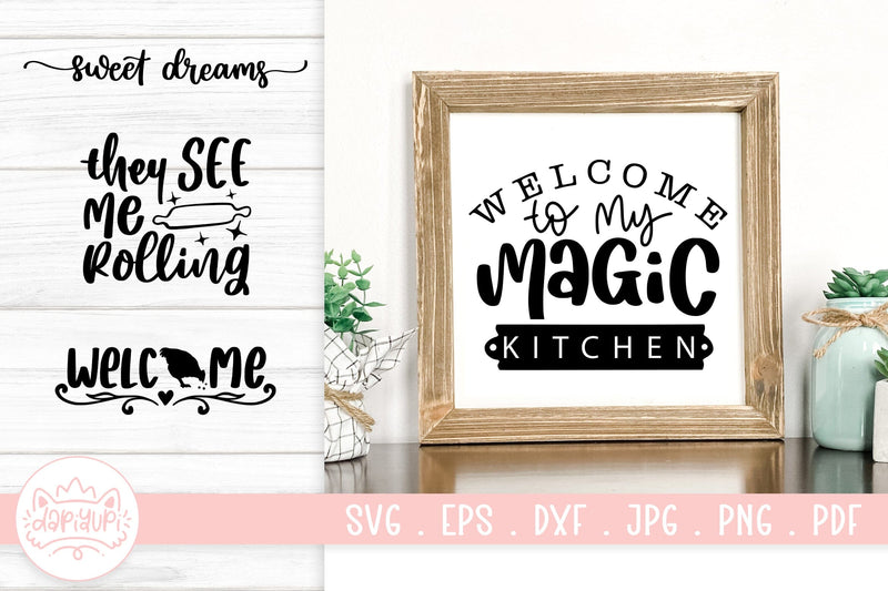 Farmhouse And Kitchen SVG Cut File SVG dapiyupi store 