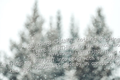 Farmhouse Christmas - Cute Handwritten Serif Font Jyllyco 