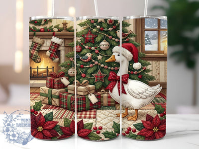 Farmhouse Christmas Geese 20oz Tumbler, Farmhouse Geese, Christmas Geese, Farmhouse Christmas, Geese Tumbler, Farmhouse Geese PNG, Christmas Geese PNG, 20oz Tumbler Wrap Sublimation ToriDesigns 