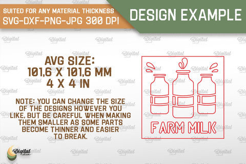 Farmhouse Coasters SVG Bundle. Wooden Coasters Laser Cut SVG Evgenyia Guschina 