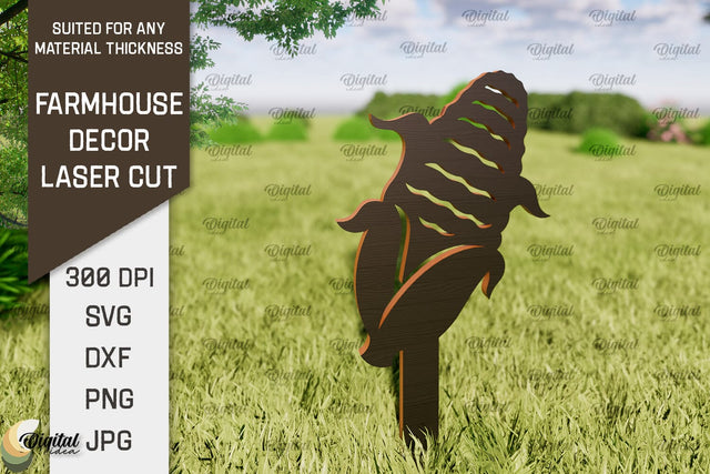 Farmhouse Decor Laser Cut. Garden Stake SVG SVG Evgenyia Guschina 