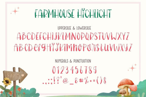 Farmhouse - Display Font Font AnningArts Design 
