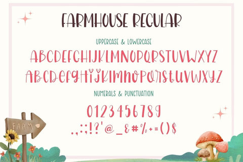 Farmhouse - Display Font Font AnningArts Design 