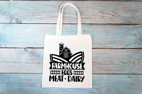 Farmhouse eggs meat dairy SVG Design SVG Designangry 