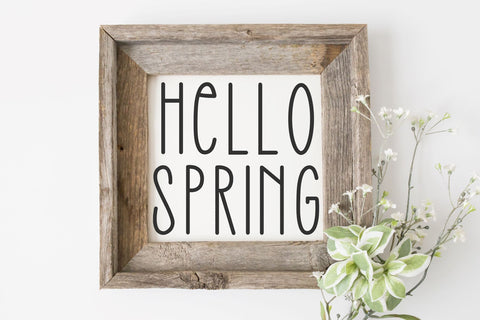 Farmhouse Font Chamsae Studio 