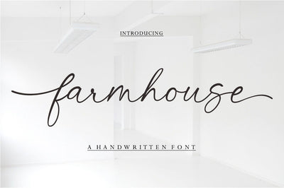 farmhouse Font Studio Rhd Store 