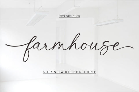 farmhouse Font Studio Rhd Store 