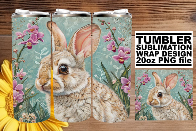 Farmhouse Freshness Tumbler Wrap - Spring Awakening Sublimation afrosvg 