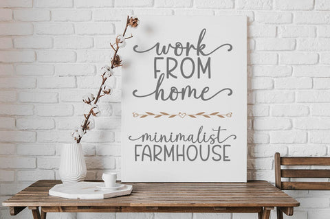 Farmhouse Handwritten - Font Duo Font Rotterlab studio 