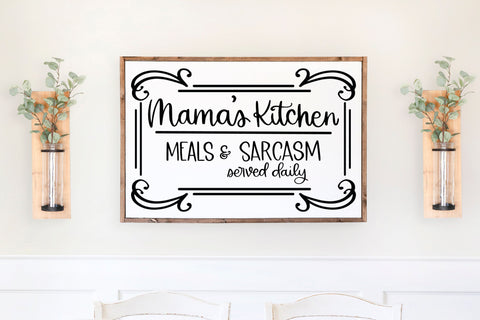 Farmhouse Kitchen Decor SVG, Kitchen SVG for DIY Mothers Day Gift, Farmhouse svg, Funny Kitchen svg SVG Designing Digitals 