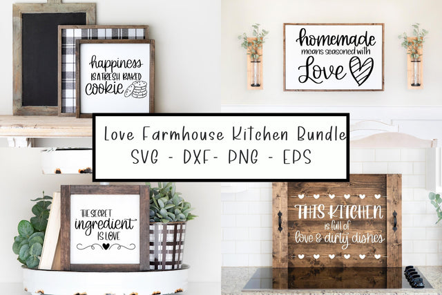 Farmhouse Kitchen Mini SVG Bundle SVG So Fontsy Design Shop 