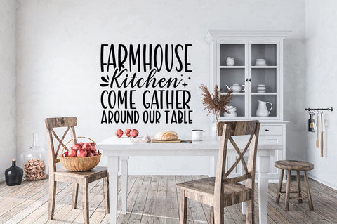 Farmhouse kitchen SVG Design SVG Designangry 