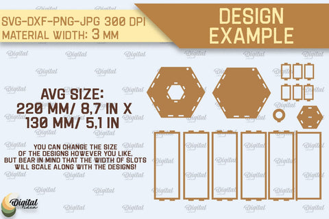 Farmhouse Lanterns SVG Bundle. Candle Holders Laser Cut SVG Evgenyia Guschina 