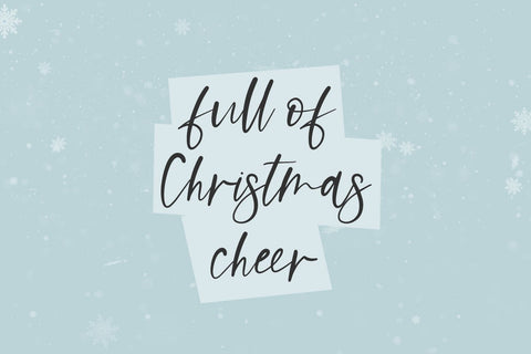 Farmhouse Nativity Script Font Beck McCormick 