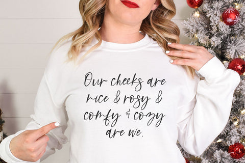 Farmhouse Nativity Script Font Beck McCormick 
