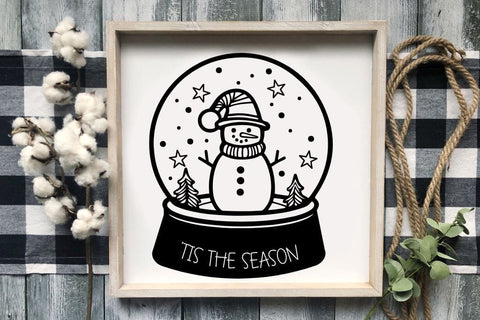 Farmhouse Snow Globe Mini Design Bundle SVG So Fontsy Design Shop 