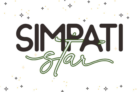 Farmhouse Star Font Studio Rhd Store 