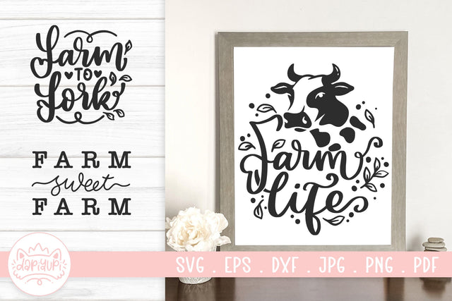 Farmhouse SVG Cut File SVG dapiyupi store 