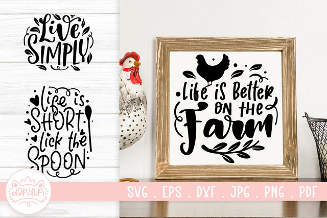 Farmhouse SVG Cut File SVG dapiyupi store 