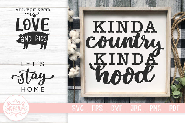 Farmhouse SVG Cut File SVG dapiyupi store 