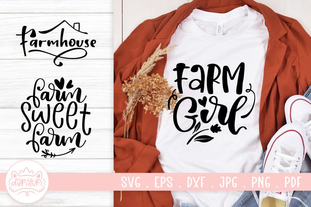 Farmhouse SVG Cut File SVG dapiyupi store 