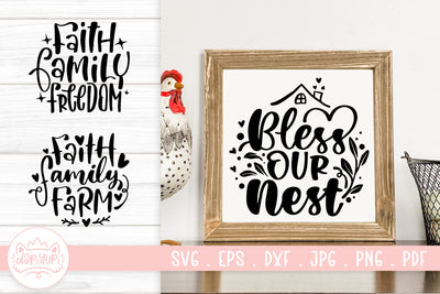 Farmhouse SVG Cut File SVG dapiyupi store 