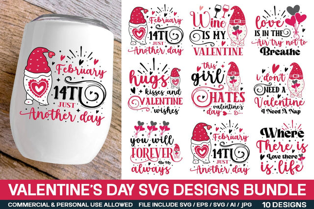 Farmhouse Valentine's Day 10 designs SVG Bundle Vintage Valentine Bundle SVG , SVGs,Quotes and Sayings,Food & Drink,On Sale, Print & Cut SVG designmaster24 