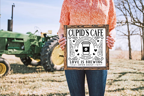 Farmhouse Valentines Day Sign SVG Bundle SVG CraftLabSVG 