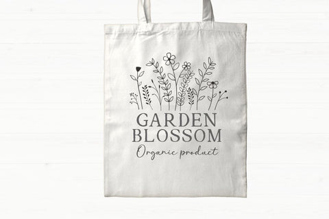 Farmhouse Wildflower Font Manjali_Studio 