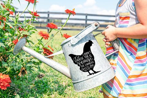 Farmlife Saying SVG - The Farmlife Picked Me! SVG Pickled Thistle Creative 