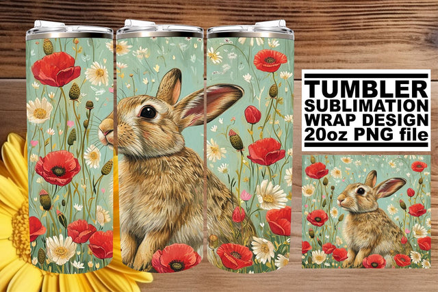 Farmyard & Flowers Tumbler Design - 20oz Delight Sublimation afrosvg 