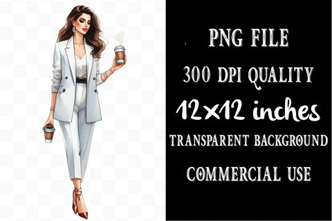 Fashion Classy Elegant Woman PNG Clipart Sublimation SVGista 